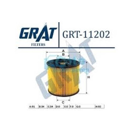 GRAT YAĞ FİLTRESİ GRT-11202